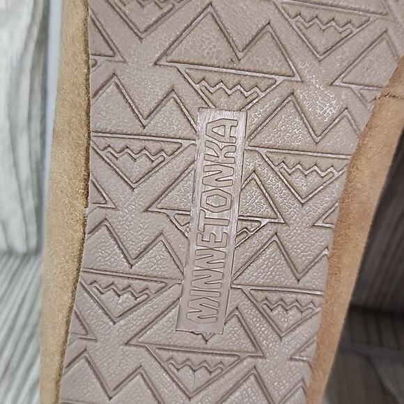 Minnetonka Allie Junior Trapper Slipper Mocs Womens Size 7 NEW - Picture 9 of 12